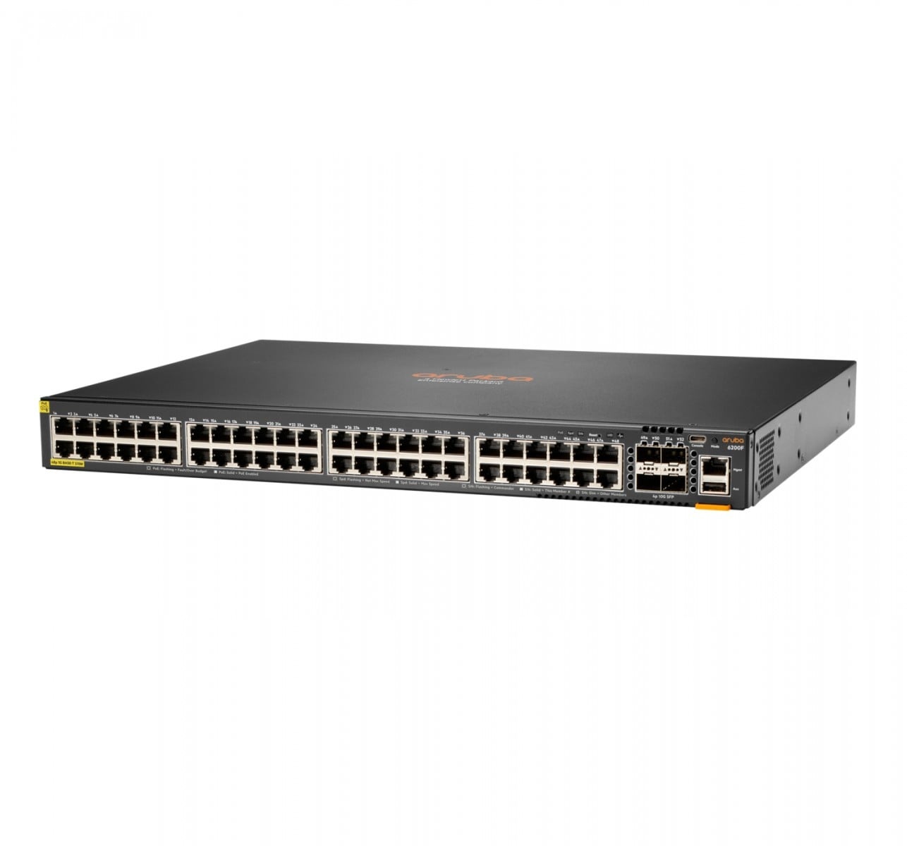 HPE HPE Aruba Networking CX 6200F 48G Class-4 PoE 4SFP+ 370W Switch - RETI | TecnoCARE.net Sabaudia, Latina, Terracina, San Felice Circeo e Pontinia