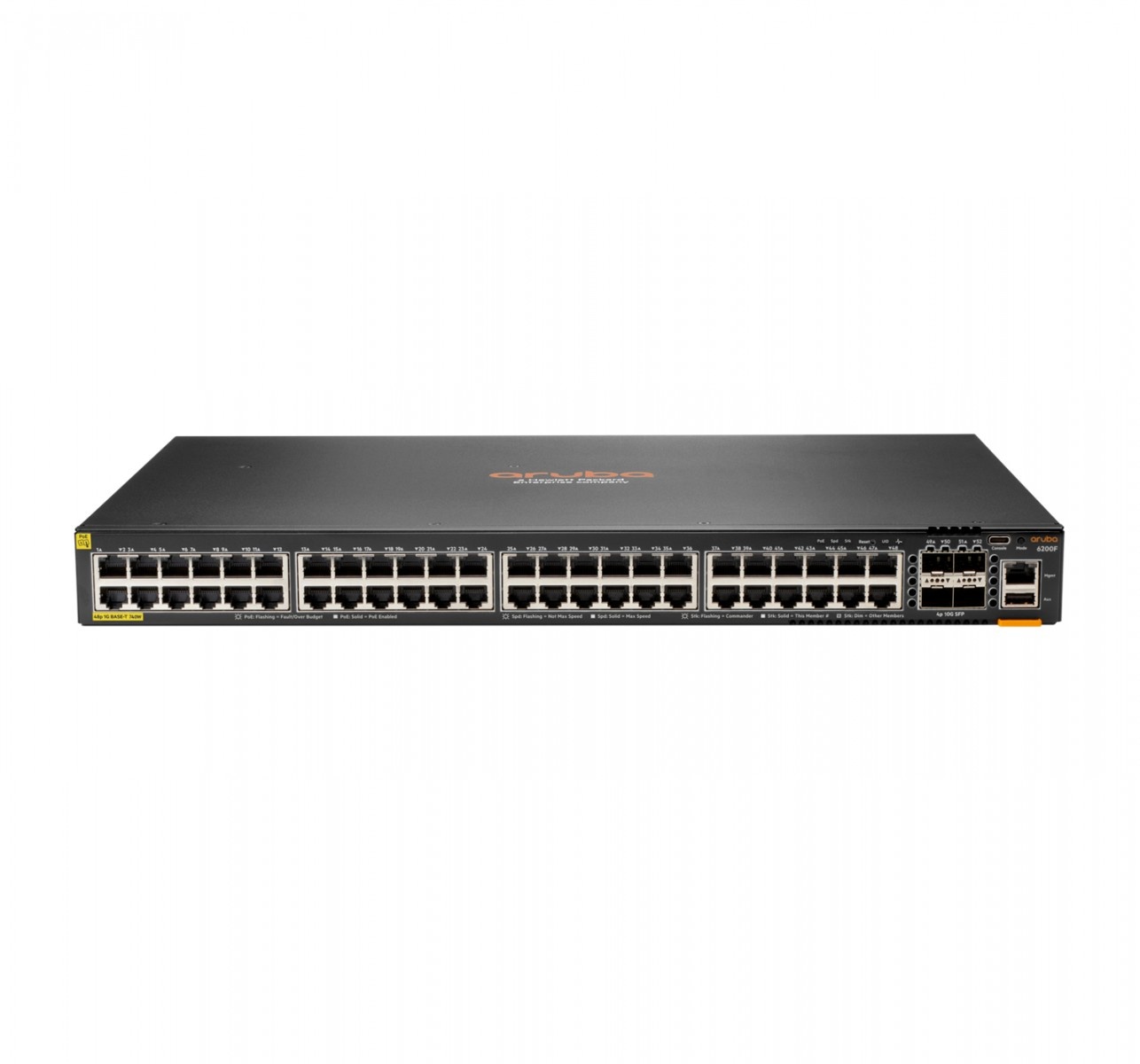 HPE HPE Aruba Networking CX 6200F 48G Class-4 PoE 4SFP+ 740W Switch - RETI | TecnoCARE.net Sabaudia, Latina, Terracina, San Felice Circeo e Pontinia