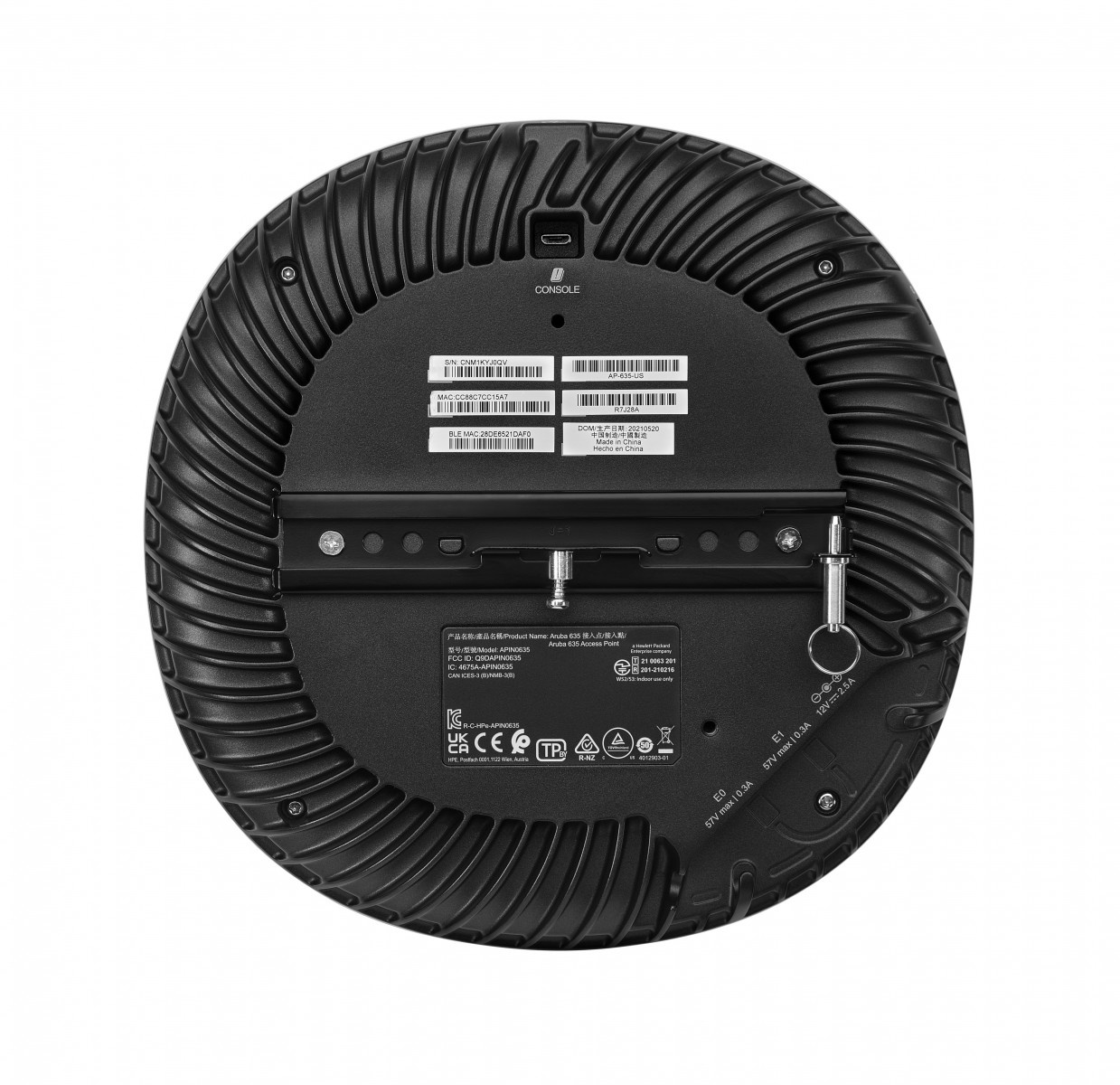 HPE HPE Aruba Networking AP-635 (RW) Tri Radio 2x2 Wi-Fi 6E Internal Antennas 5-pack Campus Access Point - RETI | TecnoCARE.net Sabaudia, Latina, Terracina, San Felice Circeo e Pontinia