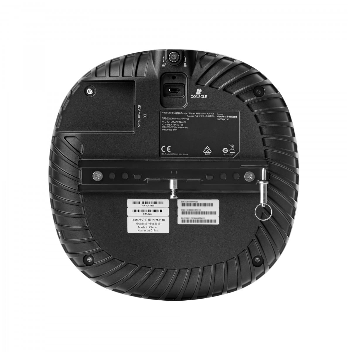 HPE HPE Aruba Networking AP-725 (RW) Tri Radio 2x2 Wi-Fi 7 Internal Antennas Campus Access Point - RETI | TecnoCARE.net Sabaudia, Latina, Terracina, San Felice Circeo e Pontinia