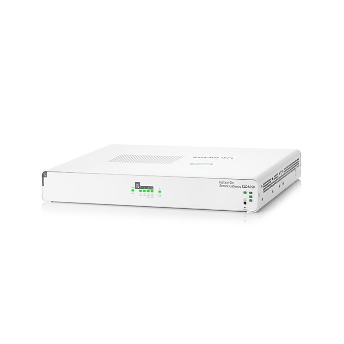 HPE NW HPE GATEWAY NETWORKING INSTANT ON SECURE 5-PORT SMARTRATE 2.5G POE+ 64W SG2505P - ROUTER | TecnoCARE.net Sabaudia, Latina, Terracina, San Felice Circeo e Pontinia