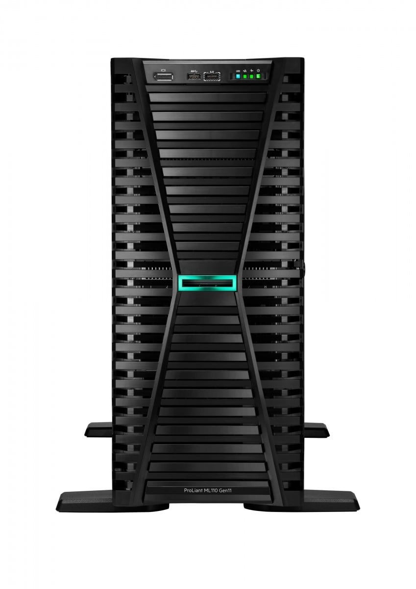 HPE HPE ProLiant ML110 Gen11 4514Y 2.0GHz 16c 1P 2x32GB-R 8SFF MR408i-o 2x480GB SSD 2x1000W PS EU server 960 GB Tower (4.5U) Intel® Xeon® Silver 2 GHz 64 GB DDR5-SD - PC | TecnoCARE.net Sabaudia, Latina, Terracina, San Felice Circeo e Pontinia
