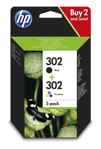 HP HP CARTUCCIA 302 INKJET MULTICOLORE NERO+COLORE STANDARD - CARTUCCE INKJET | TecnoCARE.net Sabaudia, Latina, Terracina, San Felice Circeo e Pontinia