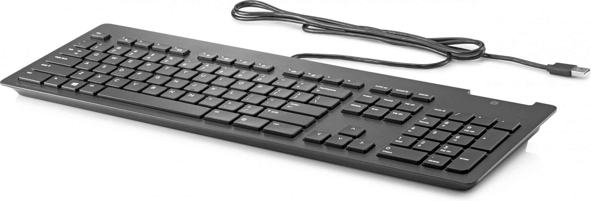 HP Tastiera USB cablata HP Business Slim Smartcard nera QWERTY (Z9H48AA#ABB) - TASTIERE E CONTROLLER | TecnoCARE.net Sabaudia, Latina, Terracina, San Felice Circeo e Pontinia