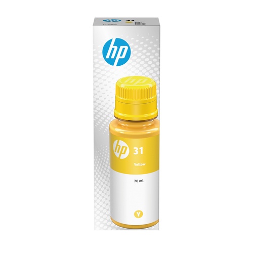 HP HP 31 70-ml Yellow Original Ink Bottle Originale - STAMPANTI E SCANNER | TecnoCARE.net Sabaudia, Latina, Terracina, San Felice Circeo e Pontinia