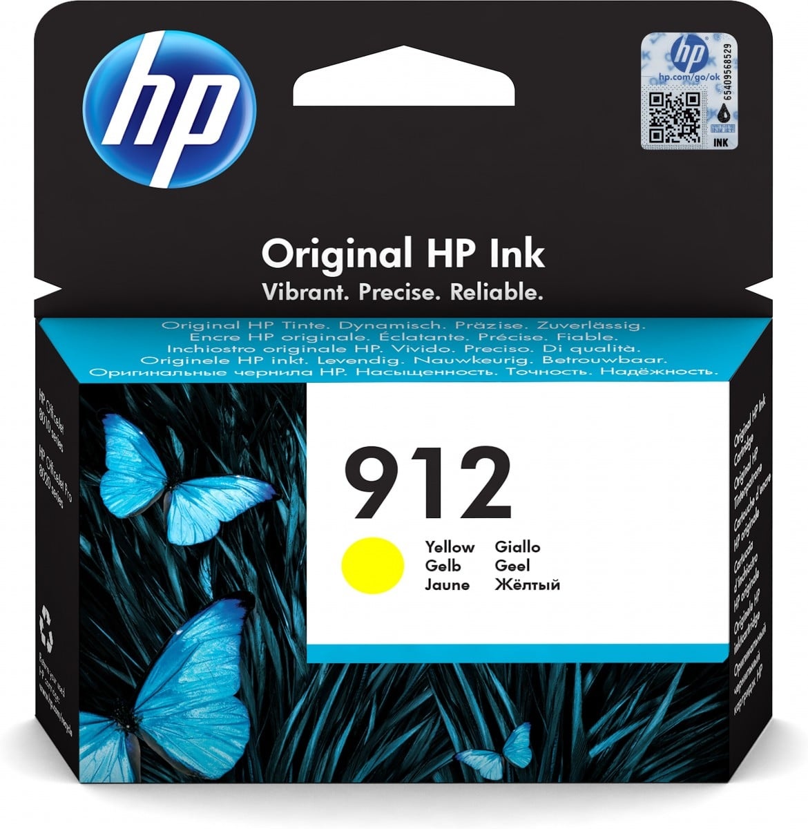 HP HP Cartuccia di inchiostro giallo originale 912 - STAMPANTI E SCANNER | TecnoCARE.net Sabaudia, Latina, Terracina, San Felice Circeo e Pontinia