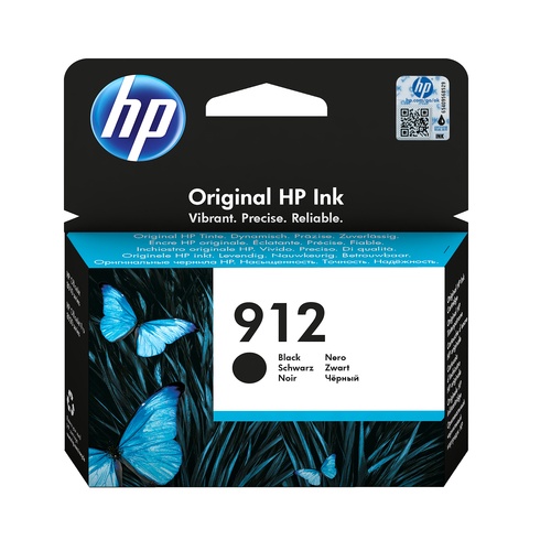 HP HP CART. INK NERO, 912 BLACK ORIGINAL - CARTUCCE INKJET | TecnoCARE.net Sabaudia, Latina, Terracina, San Felice Circeo e Pontinia