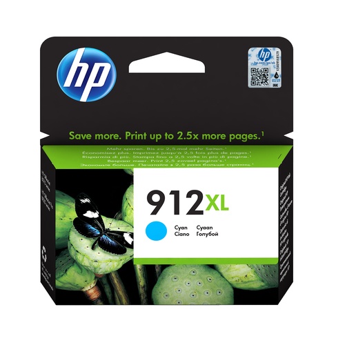 HP HP CART INK CIANO N. 912XL PER OFFICEJET 8012, 8013, 8014, 8015, 8022, 8024, 8025, 8035 TS - CARTUCCE INKJET | TecnoCARE.net Sabaudia, Latina, Terracina, San Felice Circeo e Pontinia