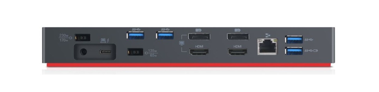 LENOVO Lenovo ThinkPad Thunderbolt 3 Workstation Gen 2 Cablato Nero - PC | TecnoCARE.net Sabaudia, Latina, Terracina, San Felice Circeo e Pontinia