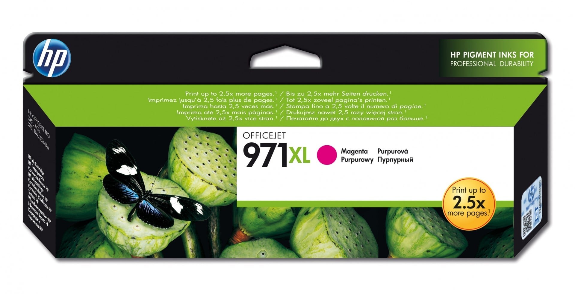 HP HP Cartuccia originale inchiostro magenta ad alta capacità 971XL - Resa elevata (XL) - Inchiostro a base di pigmento - 80,5 ml - 6600 pagine - 1 pz - STAMPANTI E SCANNER | TecnoCARE.net Sabaudia, Latina, Terracina, San Felice Circeo e Pontinia