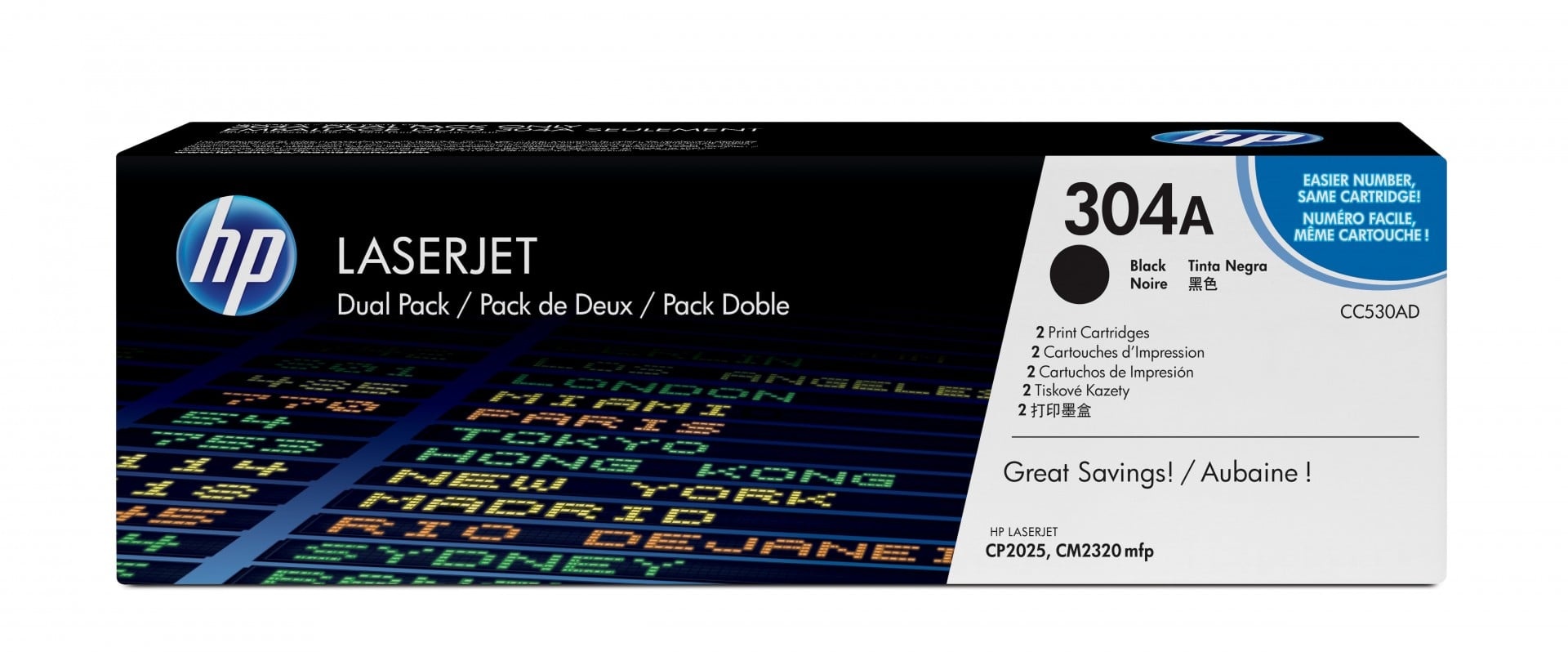 HP HP Confezione da 2 cartucce originali di Toner nero LaserJet 304A - STAMPANTI E SCANNER | TecnoCARE.net Sabaudia, Latina, Terracina, San Felice Circeo e Pontinia