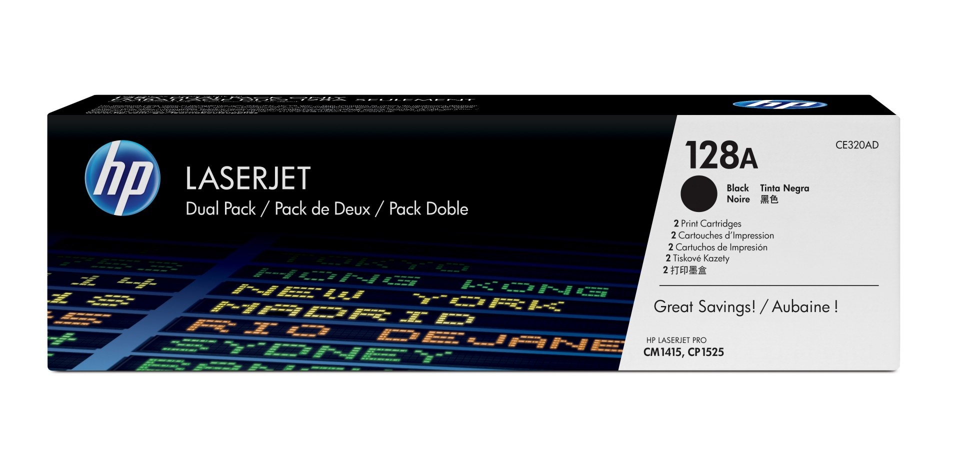 HP HP Confezione da 2 cartucce originali di Toner nero LaserJet 128A - STAMPANTI E SCANNER | TecnoCARE.net Sabaudia, Latina, Terracina, San Felice Circeo e Pontinia