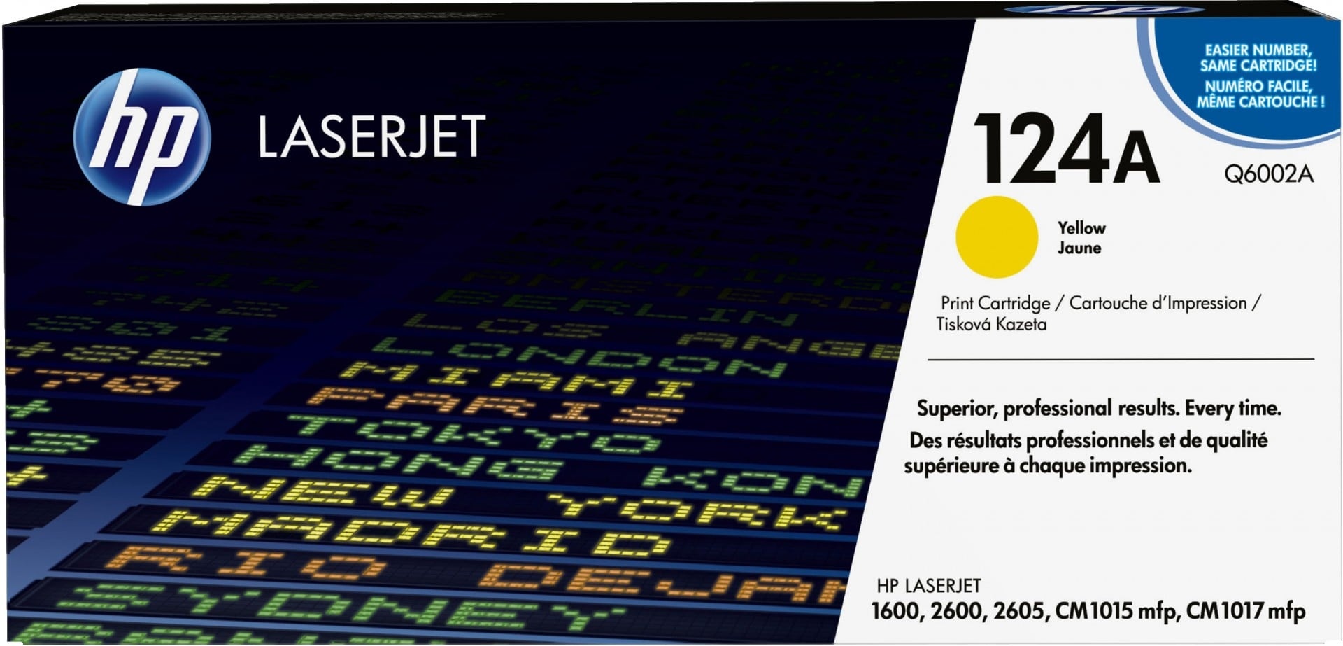 HP HP Cartuccia Toner originale giallo LaserJet 124A - STAMPANTI E SCANNER | TecnoCARE.net Sabaudia, Latina, Terracina, San Felice Circeo e Pontinia