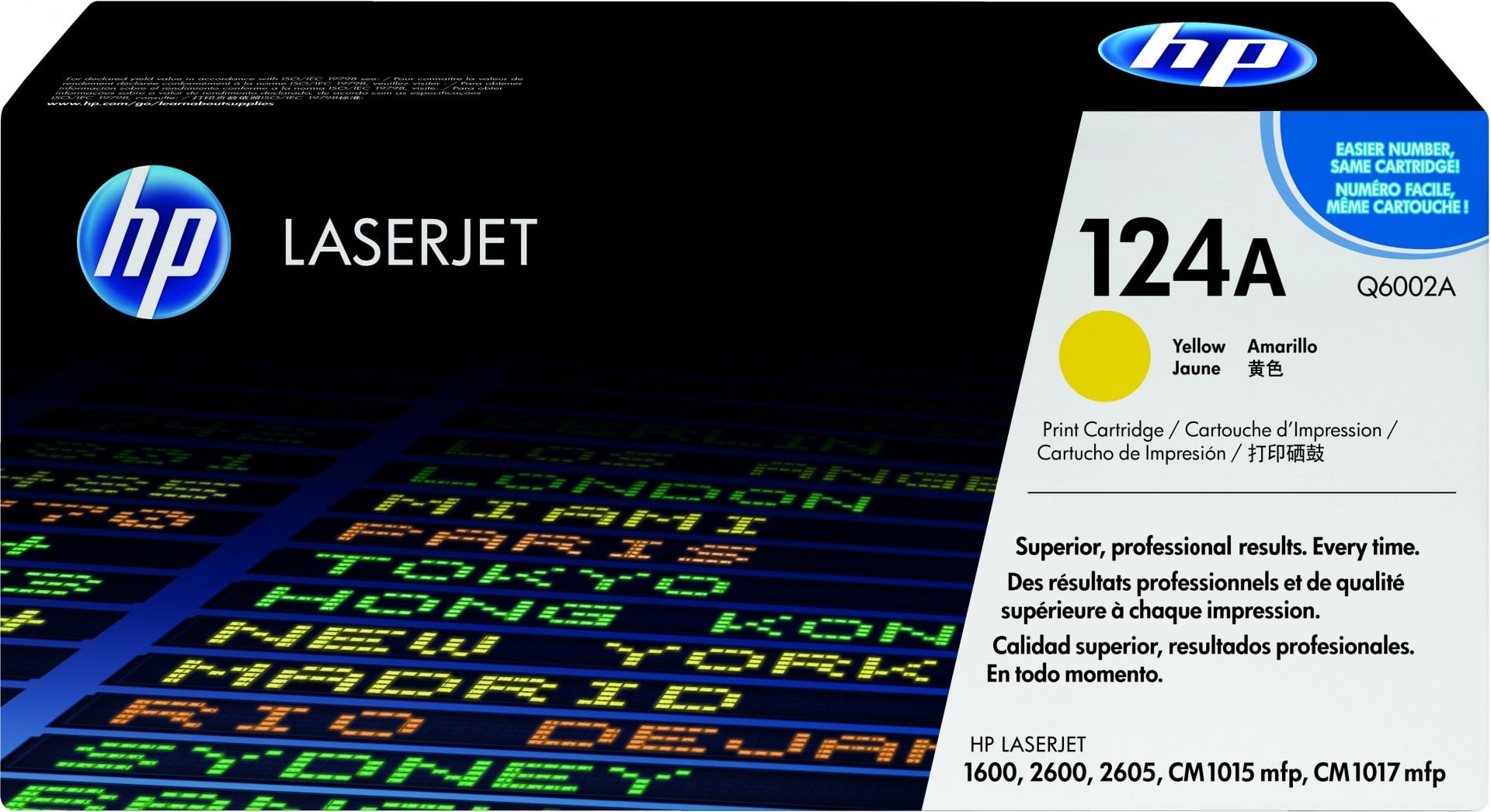 HP HP Cartuccia Toner originale giallo LaserJet 124A - STAMPANTI E SCANNER | TecnoCARE.net Sabaudia, Latina, Terracina, San Felice Circeo e Pontinia
