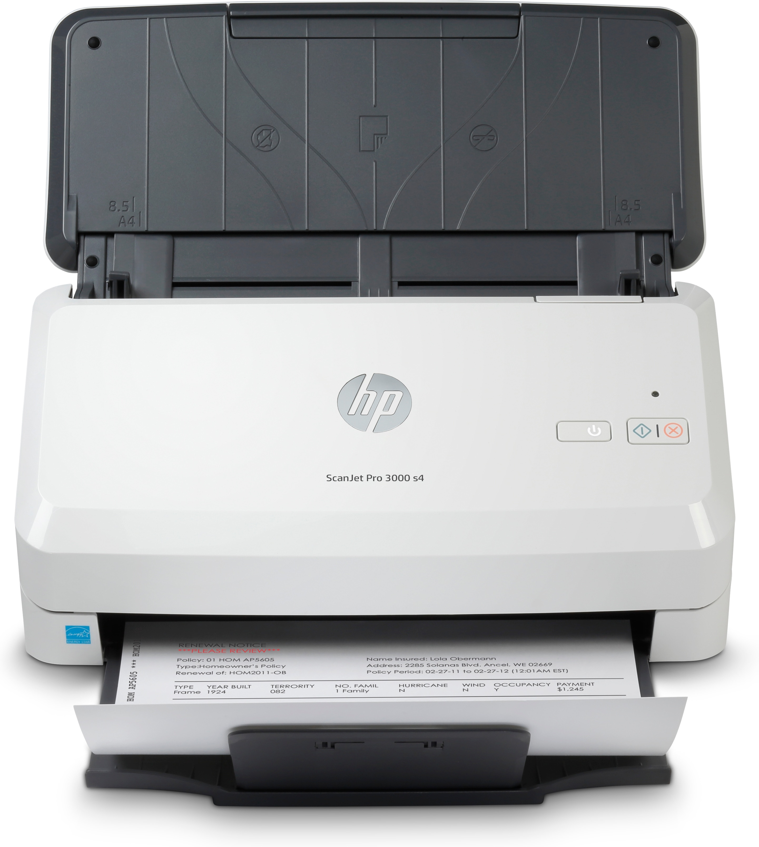 HP HP SCANNER DOCUMENTALE, SCANJET PRO 3000 S4, A4, 40 PPM, ADF, FRONTE/RETRO, USB - SCANNER DOCUMENTALI | TecnoCARE.net Sabaudia, Latina, Terracina, San Felice Circeo e Pontinia