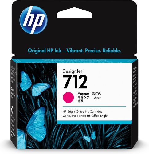 HP HP Cartuccia di inchiostro magenta originale DesignJet 712 da 29 ml - STAMPANTI E SCANNER | TecnoCARE.net Sabaudia, Latina, Terracina, San Felice Circeo e Pontinia