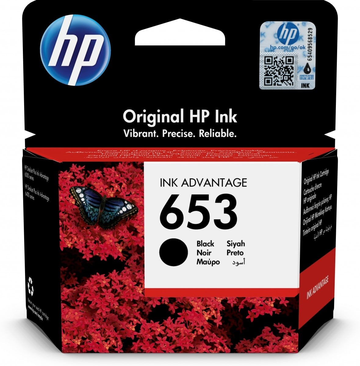HP HP Cartuccia inchiostro nero originale Advantage 653 - STAMPANTI E SCANNER | TecnoCARE.net Sabaudia, Latina, Terracina, San Felice Circeo e Pontinia