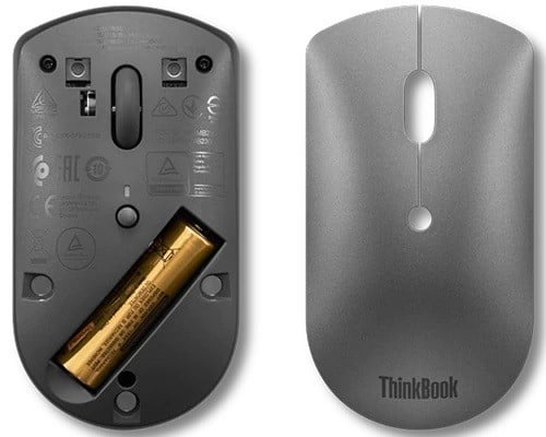 LENOVO Lenovo ThinkBook mouse Ufficio Ambidestro Bluetooth Ottico 2400 DPI - TASTIERE E CONTROLLER | TecnoCARE.net Sabaudia, Latina, Terracina, San Felice Circeo e Pontinia