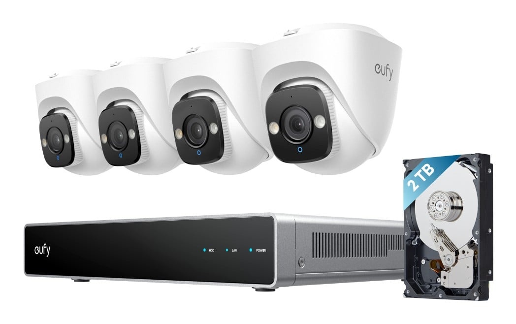 EUFY Eufy NVR Security System E41 Nero, Grigio, Bianco - SISTEMI DI SORVEGLIANZA | TecnoCARE.net Sabaudia, Latina, Terracina, San Felice Circeo e Pontinia