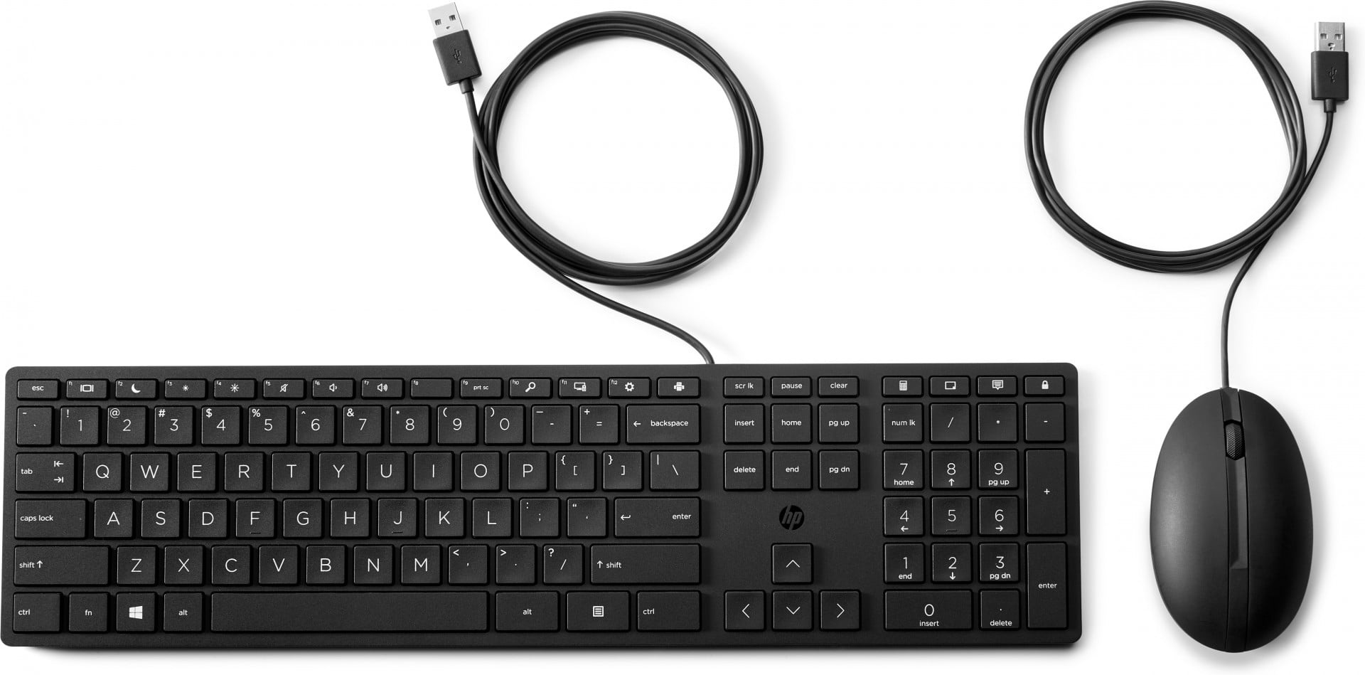 HP Set USB cablato HP 320MK nero QWERTY (9SR36AA#ABB) - TASTIERE E CONTROLLER | TecnoCARE.net Sabaudia, Latina, Terracina, San Felice Circeo e Pontinia