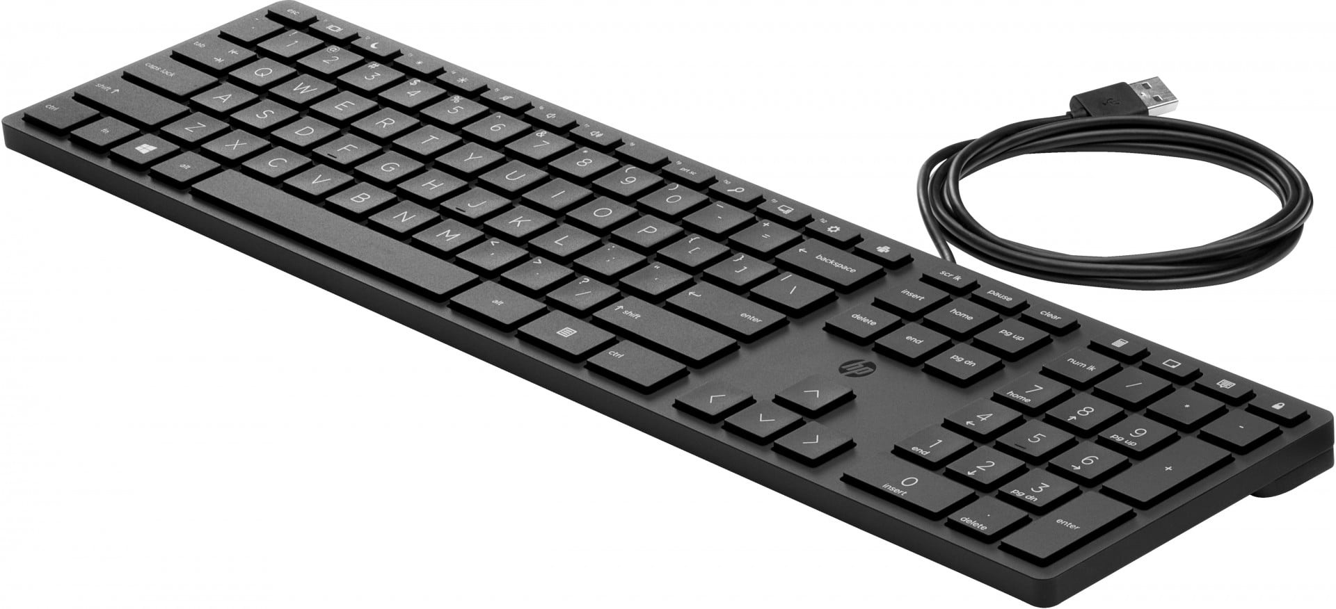 HP Tastiera cablata HP USB 320K nera QWERTY (9SR37AA#ABB) - TASTIERE E CONTROLLER | TecnoCARE.net Sabaudia, Latina, Terracina, San Felice Circeo e Pontinia