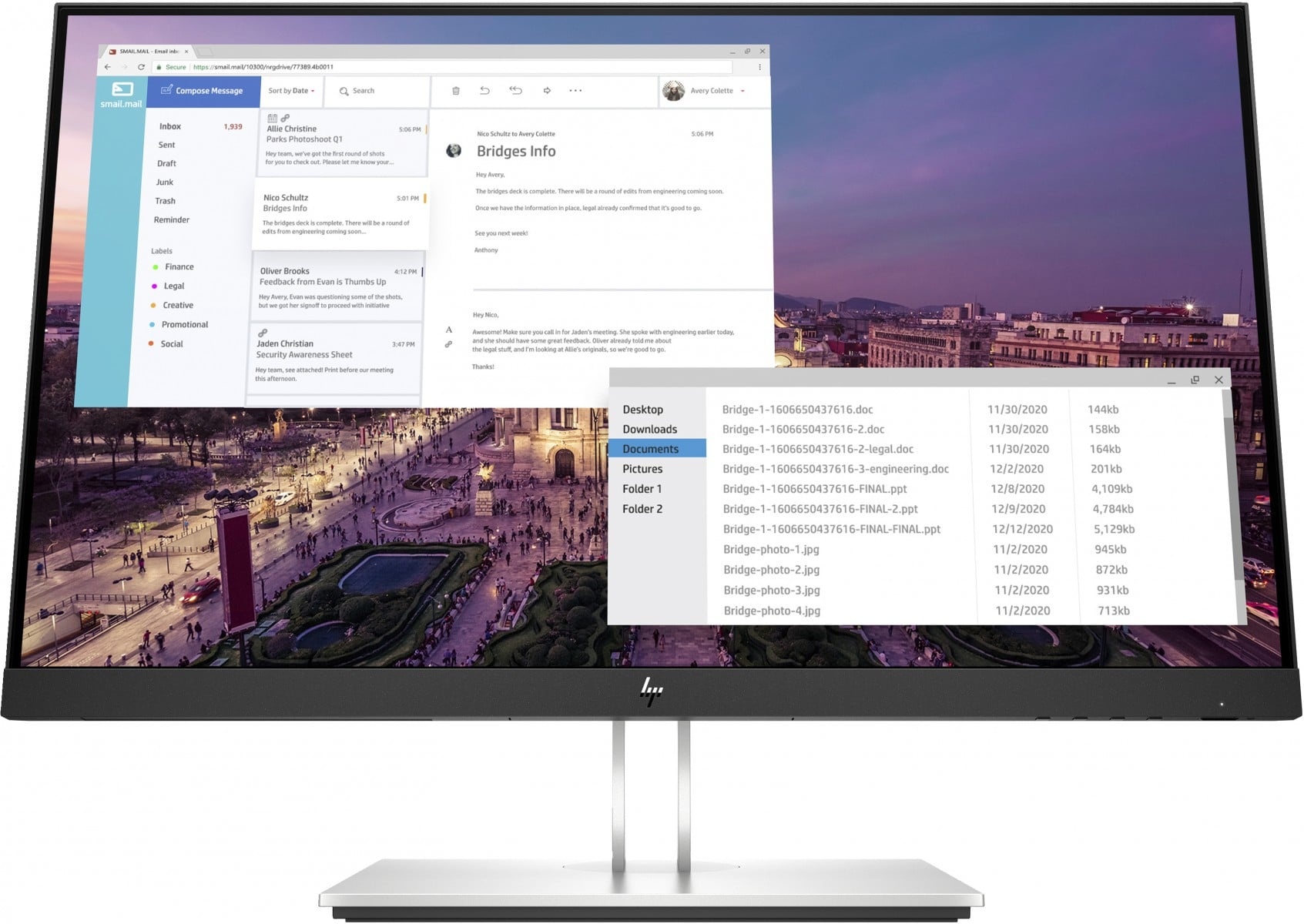 HP HP E-Series E23 G4 58,4 cm (23") 1920 x 1080 Pixel Full HD LCD Nero, Argento - MONITOR E ACCESSORI | TecnoCARE.net Sabaudia, Latina, Terracina, San Felice Circeo e Pontinia