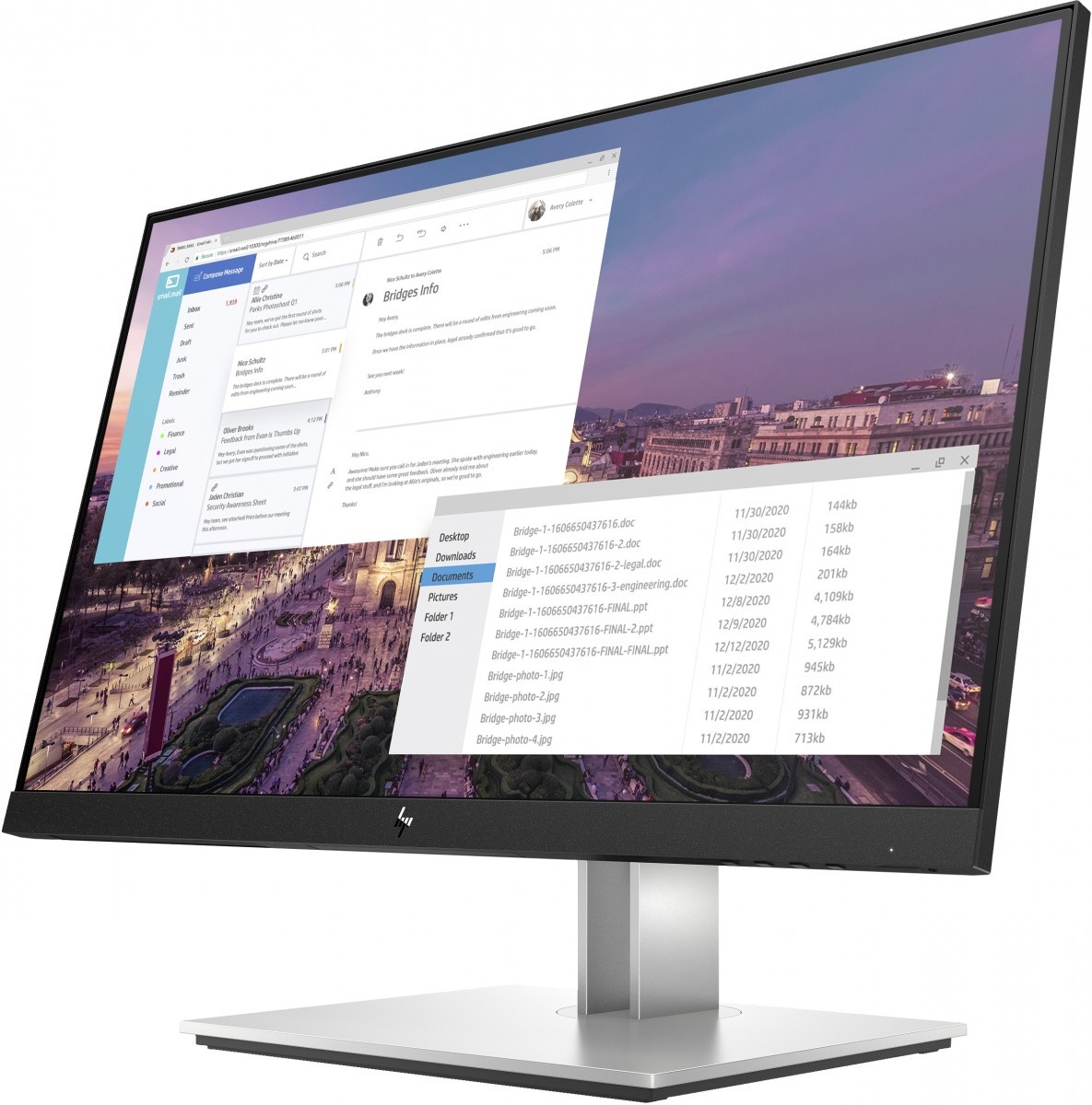 HP HP E-Series E23 G4 58,4 cm (23") 1920 x 1080 Pixel Full HD LCD Nero, Argento - MONITOR E ACCESSORI | TecnoCARE.net Sabaudia, Latina, Terracina, San Felice Circeo e Pontinia