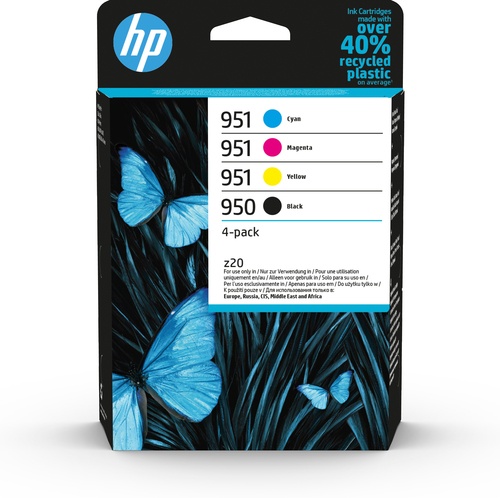 HP HP CART INK MULTICOLOR 950/951 (NERO/CIANO/MAGENTA/GIALLO) - CARTUCCE INKJET | TecnoCARE.net Sabaudia, Latina, Terracina, San Felice Circeo e Pontinia