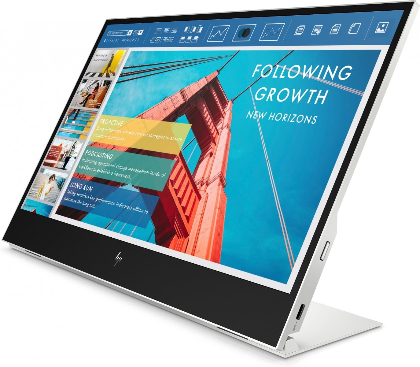 HP HP E-Series E14 G4 35,6 cm (14") 1920 x 1080 Pixel Full HD LED Bianco - MONITOR E ACCESSORI | TecnoCARE.net Sabaudia, Latina, Terracina, San Felice Circeo e Pontinia