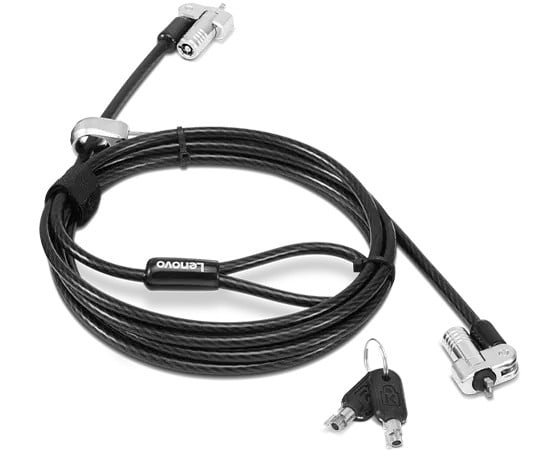 LENOVO Lenovo 4XE1B81916 cavo di sicurezza Nero 1,8 m - CAVI PER COMPUTER E PERIFERICHE | TecnoCARE.net Sabaudia, Latina, Terracina, San Felice Circeo e Pontinia