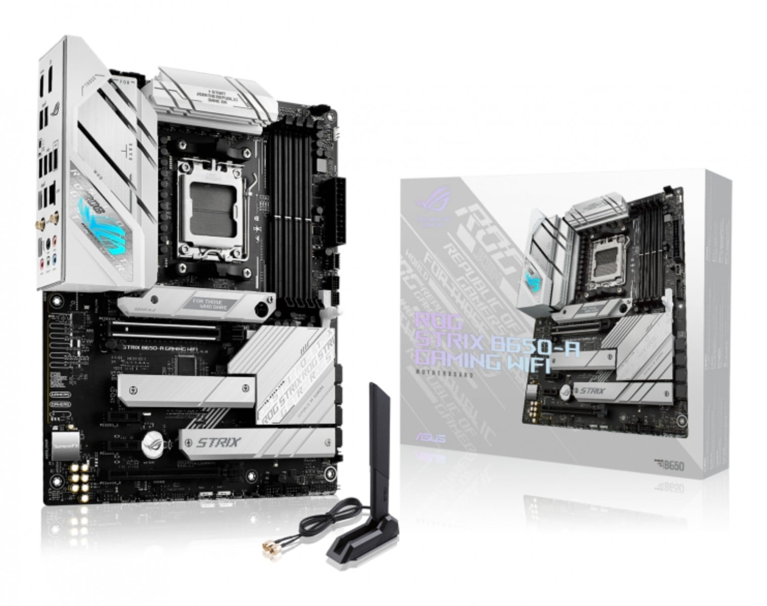 ASUS ASUS ROG STRIX B650-A GAMING WIFI AMD B650 Socket AM5 ATX - COMPONENTI | TecnoCARE.net Sabaudia, Latina, Terracina, San Felice Circeo e Pontinia