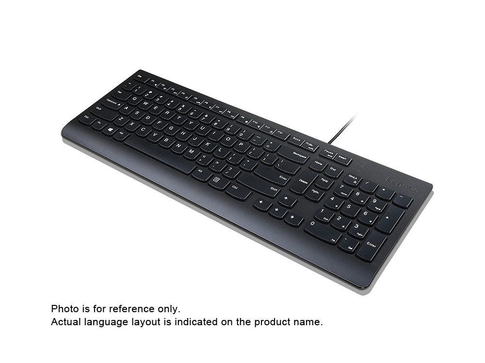 LENOVO Lenovo Essential tastiera Universale USB Ceco, Slovacco Nero - TASTIERE E CONTROLLER | TecnoCARE.net Sabaudia, Latina, Terracina, San Felice Circeo e Pontinia