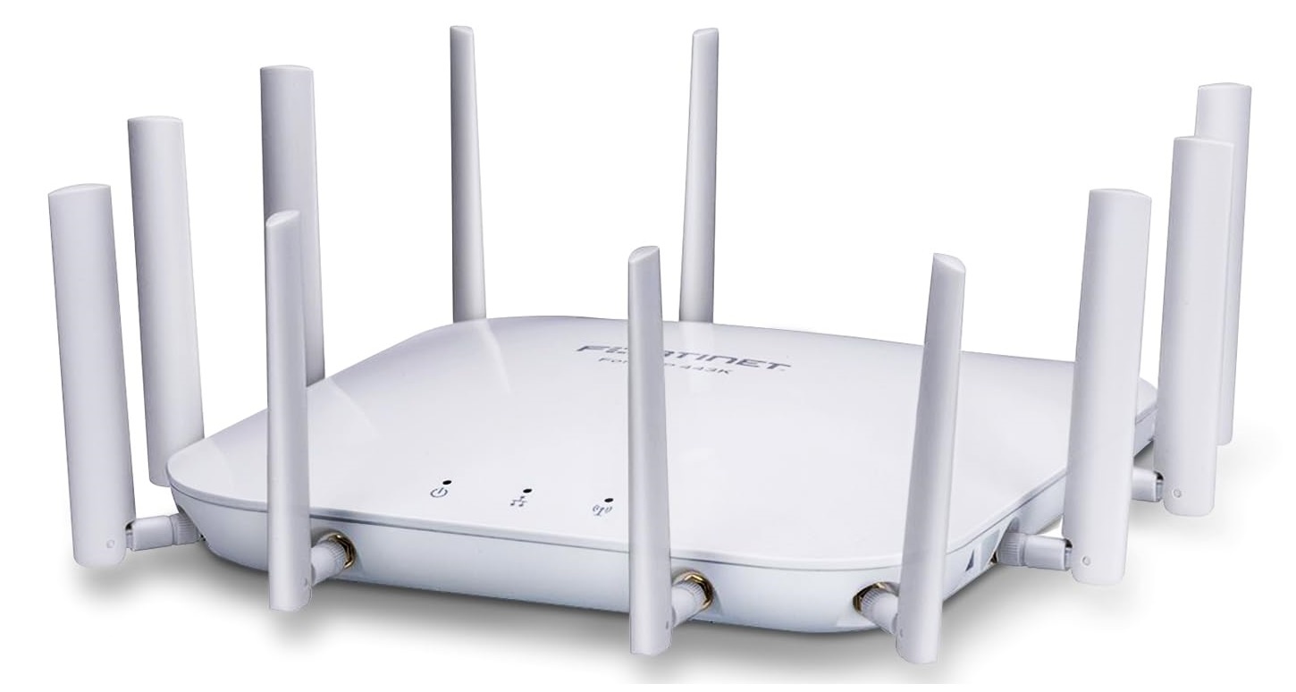 FORTINET FORTIAP-443K ACCESS POINT INDOOR 4 RADIO WI-FI-7 TRI-BAND 2.4/5/6GHZ ANTENNE ESTERNE, 2X 10G BASE-T - ACCESS POINT | TecnoCARE.net Sabaudia, Latina, Terracina, San Felice Circeo e Pontinia