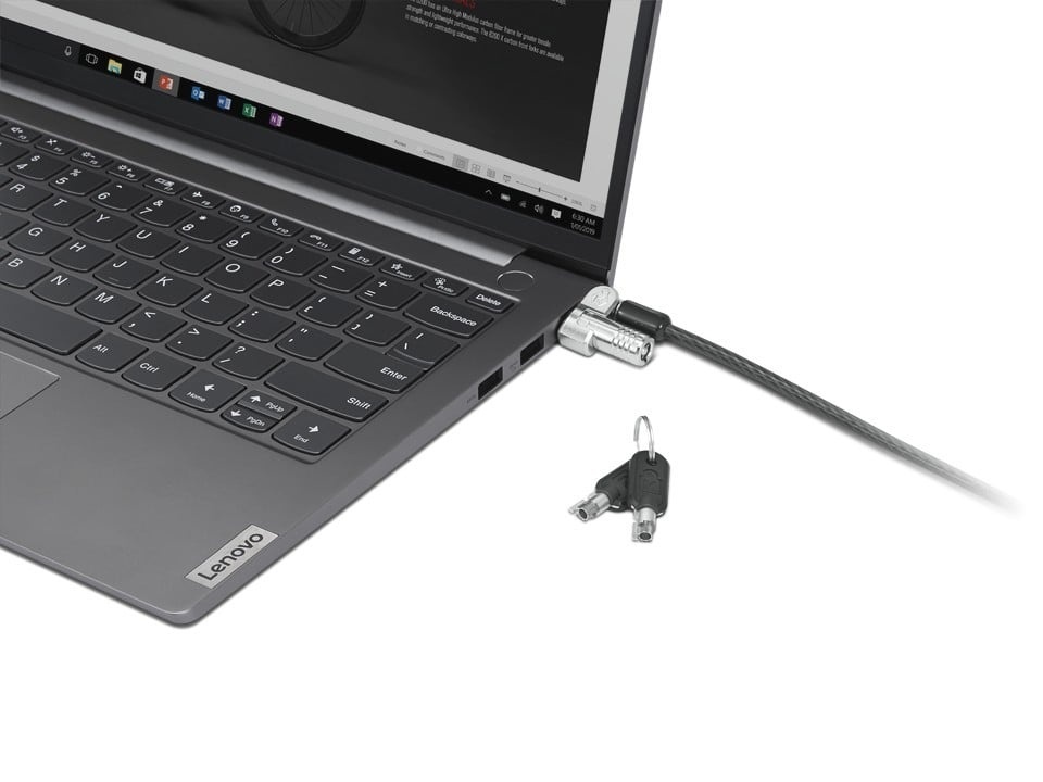 LENOVO Lenovo 4XE1L51710 cavo di sicurezza Nero 1,8 m - CAVI PER COMPUTER E PERIFERICHE | TecnoCARE.net Sabaudia, Latina, Terracina, San Felice Circeo e Pontinia