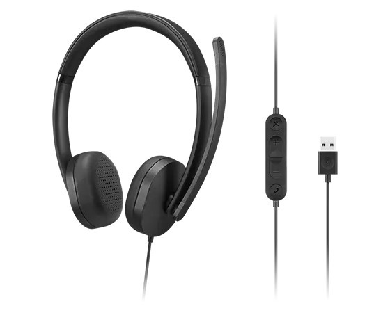 LENOVO Lenovo 4XD1P83425 cuffia e auricolare Cablato A Padiglione Musica e Chiamate USB tipo A Nero - AUDIO E CUFFIE PORTATILI | TecnoCARE.net Sabaudia, Latina, Terracina, San Felice Circeo e Pontinia