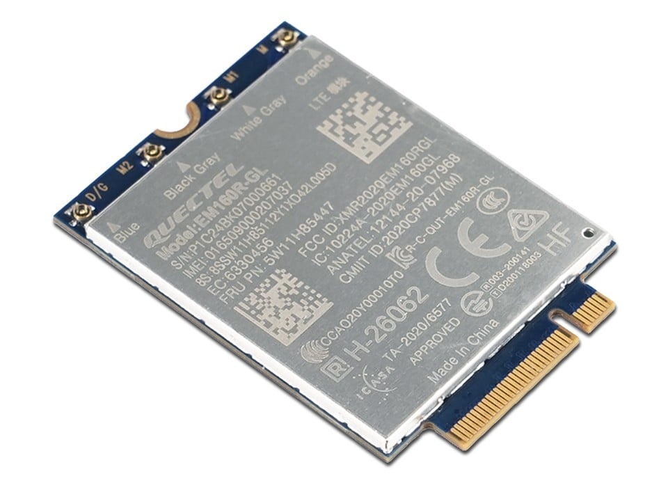 LENOVO Lenovo 4XC1Q24436 scheda di rete e adattatore Interno WWAN 1000 Mbit/s - COMPONENTI | TecnoCARE.net Sabaudia, Latina, Terracina, San Felice Circeo e Pontinia