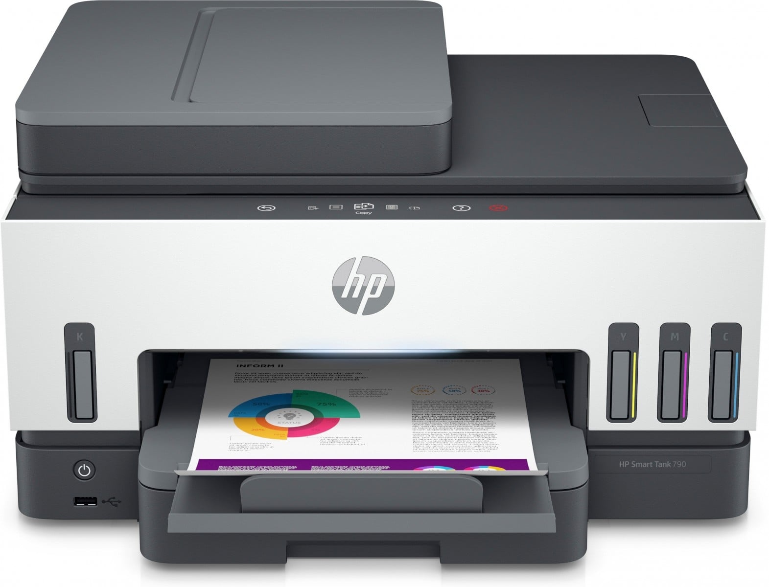 HP HP Smart Tank 790 All-in-One Getto termico d'inchiostro A4 4800 x 1200 DPI 15 ppm Wi-Fi - STAMPANTI E SCANNER | TecnoCARE.net Sabaudia, Latina, Terracina, San Felice Circeo e Pontinia
