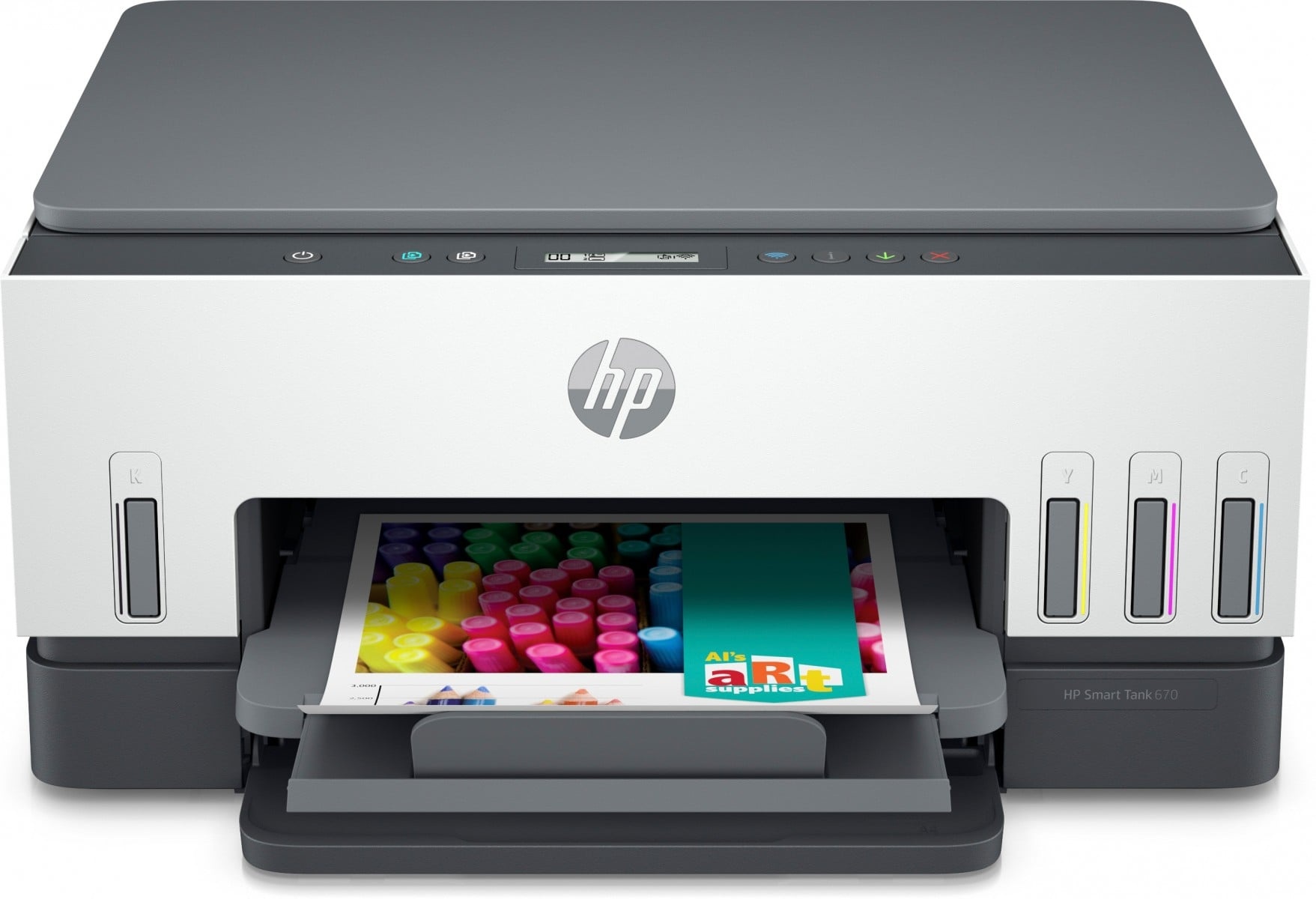 HP HP Smart Tank 670 All-in-One Getto termico d'inchiostro A4 4800 x 1200 DPI 12 ppm Wi-Fi - STAMPANTI E SCANNER | TecnoCARE.net Sabaudia, Latina, Terracina, San Felice Circeo e Pontinia
