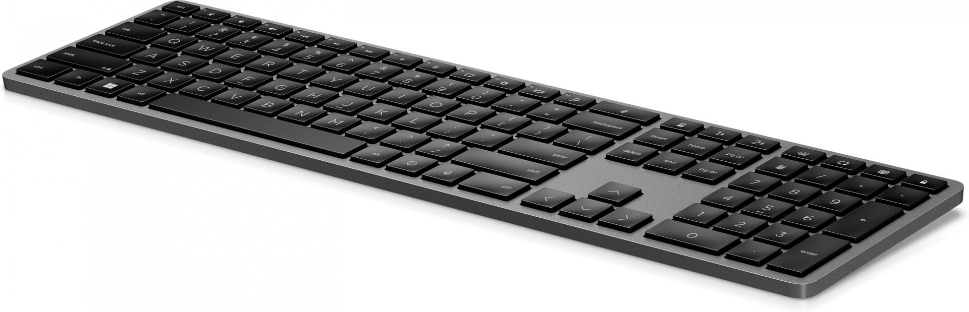 HP Tastiera wireless HP 975 programmabile - ricevitore USB + Bluetooth - nera QWERTY (3Z726AA#ABB) - TASTIERE E CONTROLLER | TecnoCARE.net Sabaudia, Latina, Terracina, San Felice Circeo e Pontinia