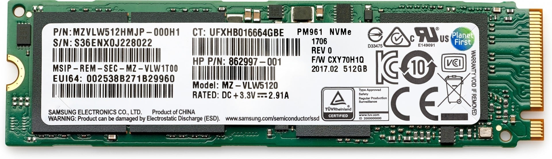 HP SSD TLC NVME PCIe-4x4 da 512GB - SUPPORTI PER LA MEMORIZZAZIONE | TecnoCARE.net Sabaudia, Latina, Terracina, San Felice Circeo e Pontinia