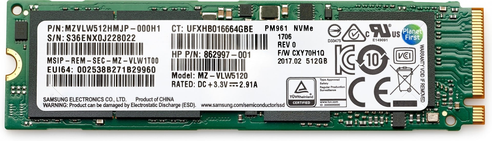 HP SSD TLC NVME 1TB PCIe-4x4 - SUPPORTI PER LA MEMORIZZAZIONE | TecnoCARE.net Sabaudia, Latina, Terracina, San Felice Circeo e Pontinia