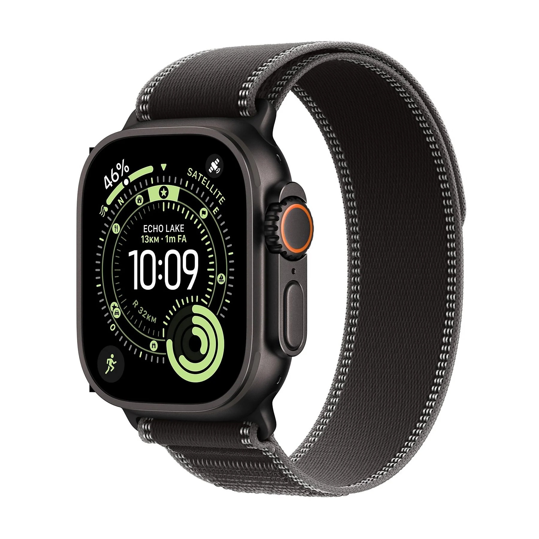 APPLE APPLE WATCH ULTRA 3GPS E CELLULAR49MMBLACK TITANIUM CASE WITH BLACK/CHARCOAL TRAIL LOOP, M/L - SMARTWATCH | TecnoCARE.net Sabaudia, Latina, Terracina, San Felice Circeo e Pontinia