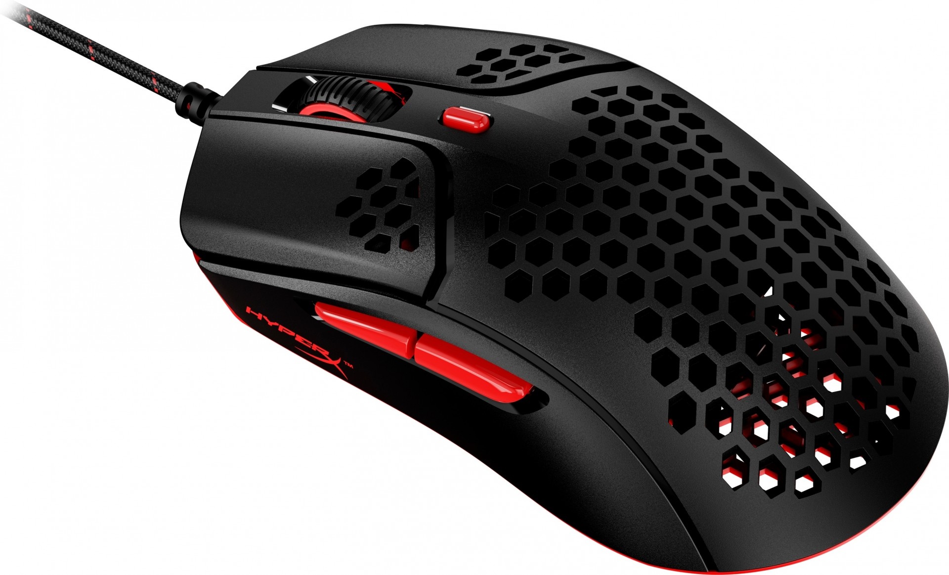 HP HyperX Pulsefire Haste - mouse da gioco cablato USB - Pixart PAW 3335 16000 DPI 59g nero-rosso - TASTIERE E CONTROLLER | TecnoCARE.net Sabaudia, Latina, Terracina, San Felice Circeo e Pontinia