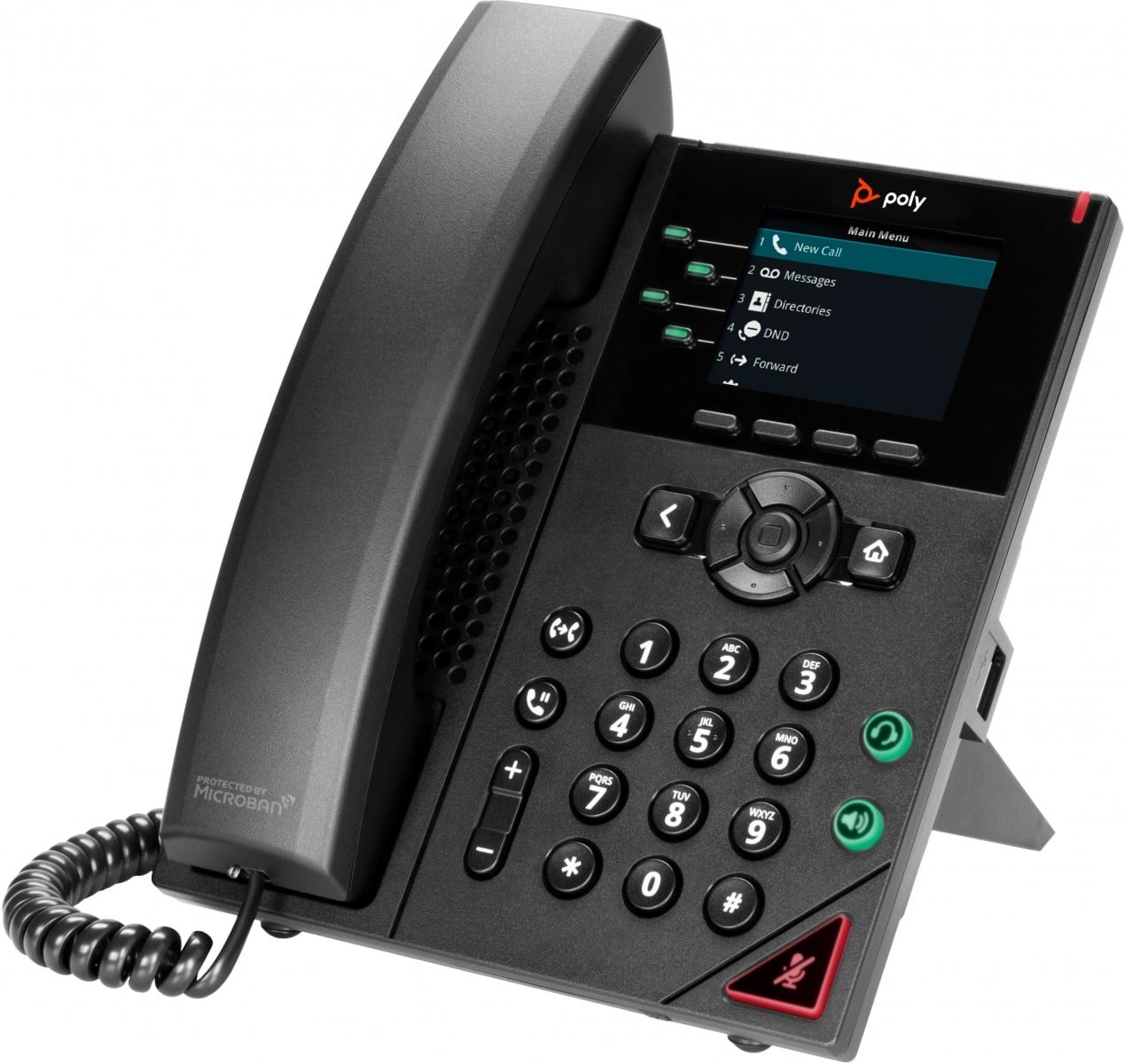HP POLY HP Poly VVX 250 4-Line IP Phone and PoE-enabled telefono IP Nero LCD - APPARECCHIATURA TELEFONICA | TecnoCARE.net Sabaudia, Latina, Terracina, San Felice Circeo e Pontinia