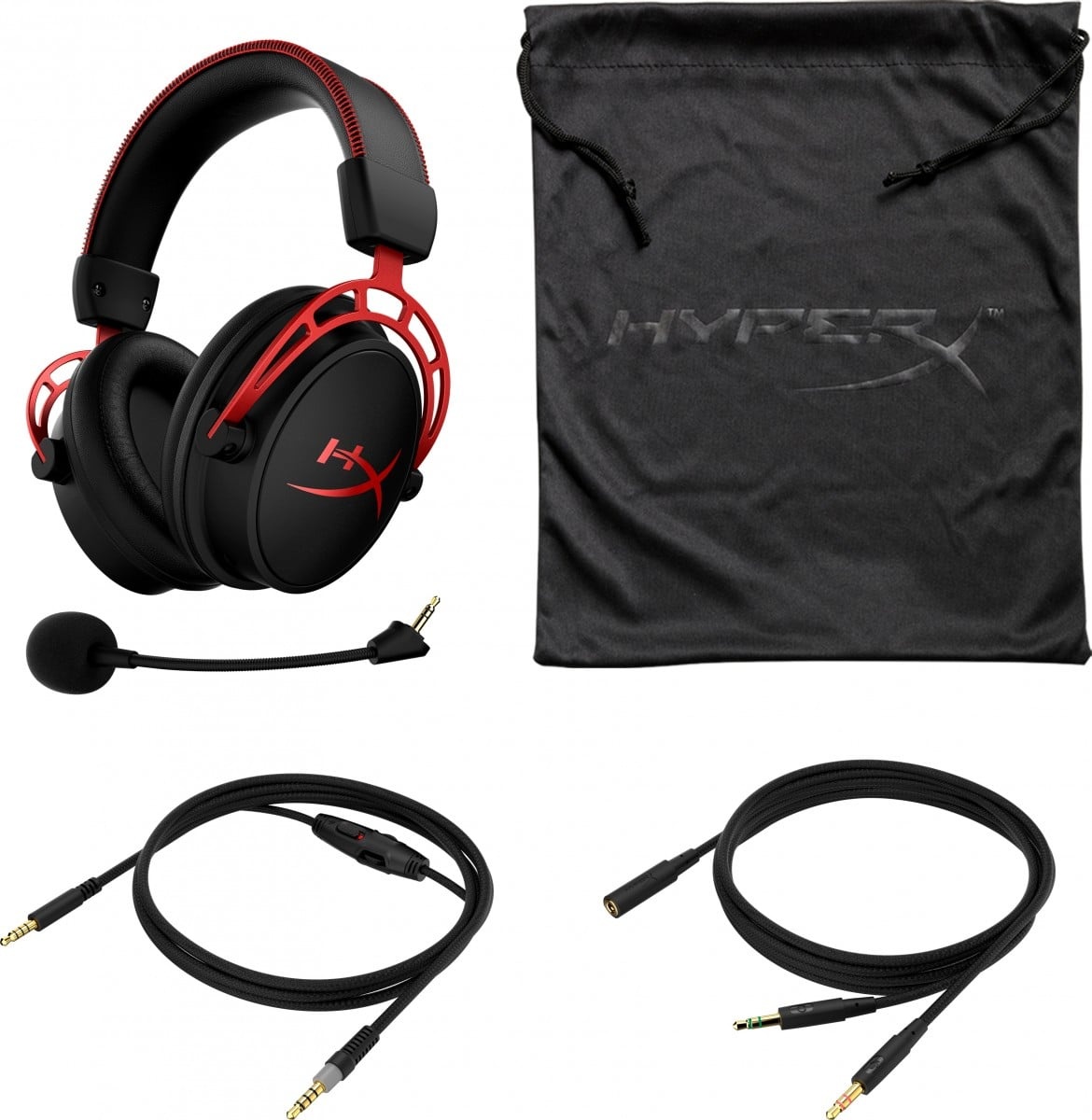 HP Cuffie cablate HyperX Cloud Alpha con microfono, minijack 3,5mm, nero-rosso - AUDIO E CUFFIE PORTATILI | TecnoCARE.net Sabaudia, Latina, Terracina, San Felice Circeo e Pontinia