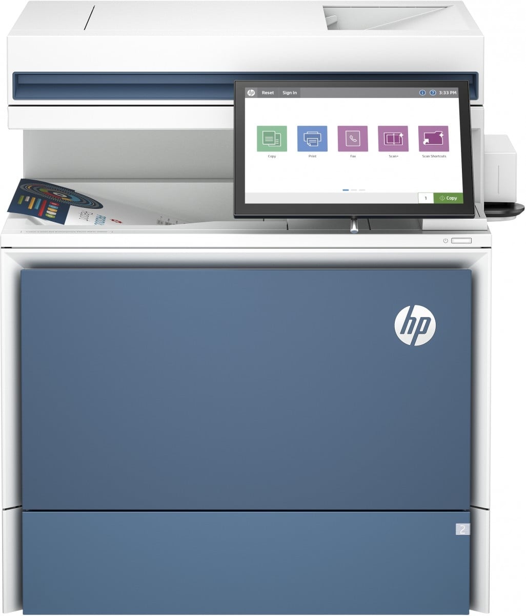 HP HP Color LaserJet Enterprise Flow MFP 5800zf fax A4 1200 x 1200 DPI 43ppm Wi-Fi AirPrint - STAMPANTI E SCANNER | TecnoCARE.net Sabaudia, Latina, Terracina, San Felice Circeo e Pontinia