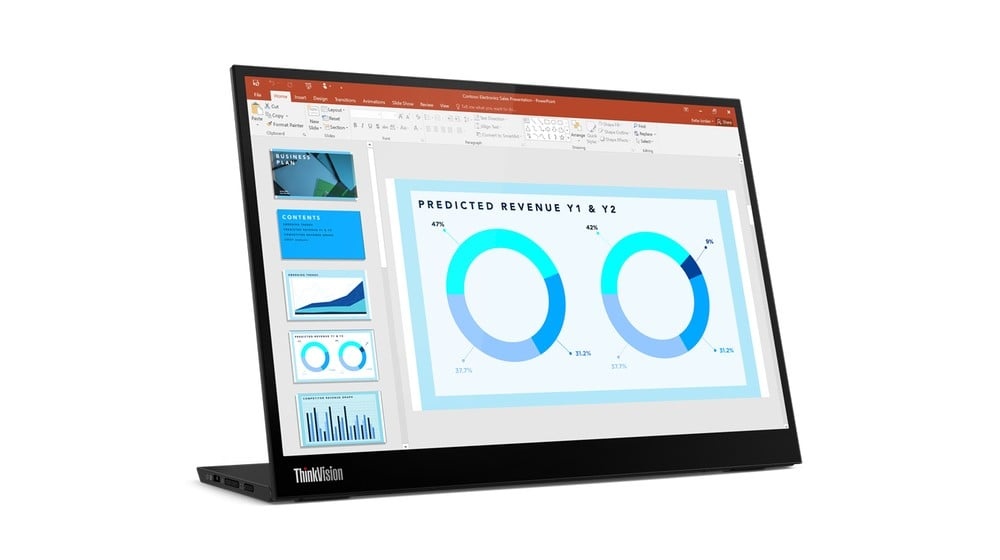 LENOVO Lenovo ThinkVision M14d 35,6 cm (14") 2240 x 1400 Pixel 2.2K LED Nero - MONITOR E ACCESSORI | TecnoCARE.net Sabaudia, Latina, Terracina, San Felice Circeo e Pontinia
