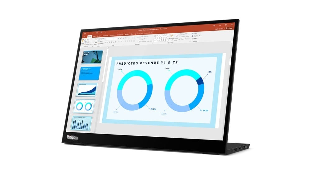 LENOVO Lenovo ThinkVision M14d 35,6 cm (14") 2240 x 1400 Pixel 2.2K LED Nero - MONITOR E ACCESSORI | TecnoCARE.net Sabaudia, Latina, Terracina, San Felice Circeo e Pontinia