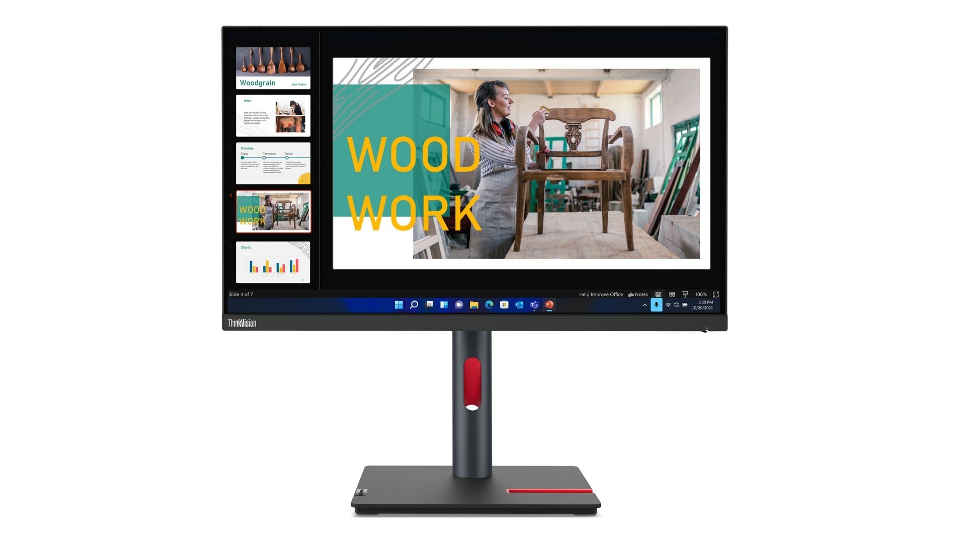 LENOVO Lenovo ThinkVision P24q-30 Monitor PC 60,5 cm (23.8") 2560 x 1440 Pixel Quad HD LED Nero - MONITOR E ACCESSORI | TecnoCARE.net Sabaudia, Latina, Terracina, San Felice Circeo e Pontinia