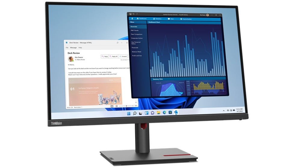 LENOVO Lenovo ThinkVision T27p-30 68,6 cm (27") 3840 x 2160 Pixel 4K Ultra HD LED Nero - MONITOR E ACCESSORI | TecnoCARE.net Sabaudia, Latina, Terracina, San Felice Circeo e Pontinia